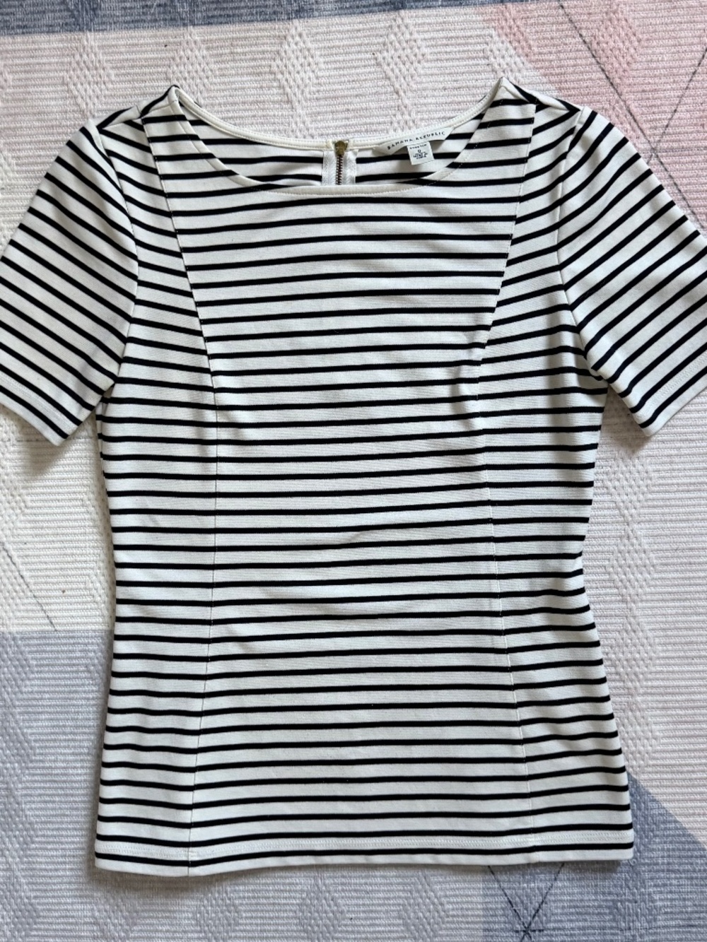Banana Republic striped blouse size 0